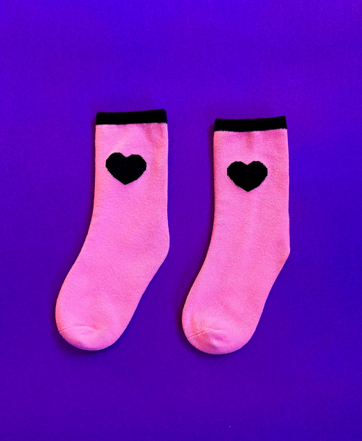 Heart Sensory Sock - Pink
