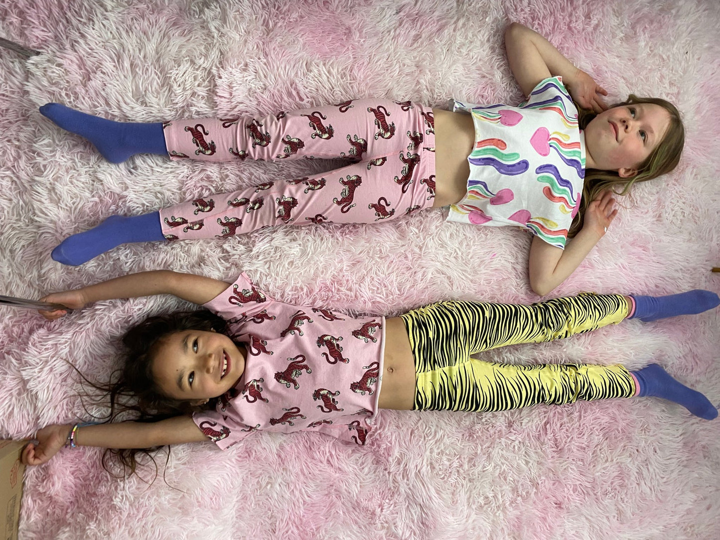 Yama sensory leggings pink tigers