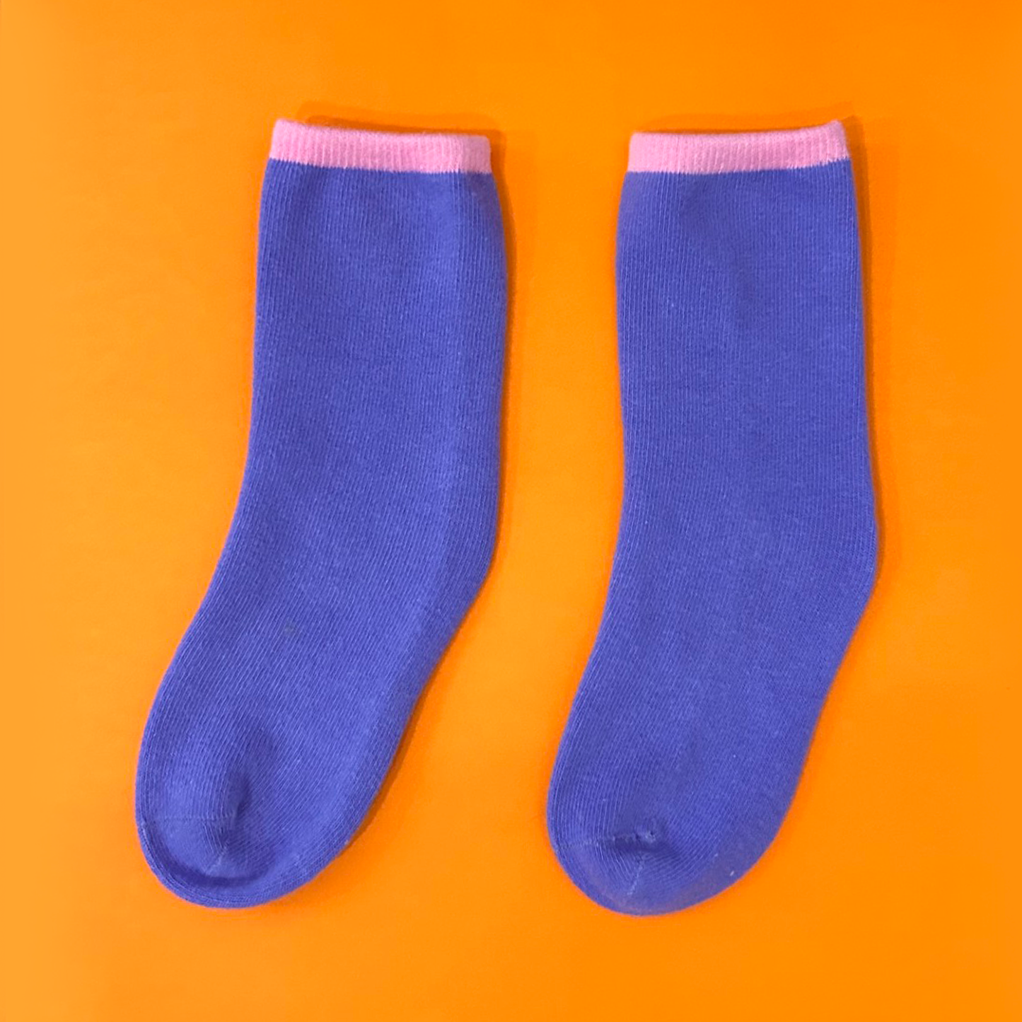 Stripe Top Sensory Sock - Violet